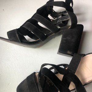 Strappy Block heels